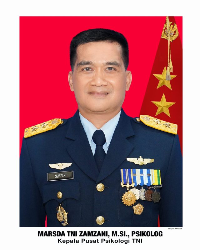 Marsda TNI Zamzani, M.Si., Psikolog