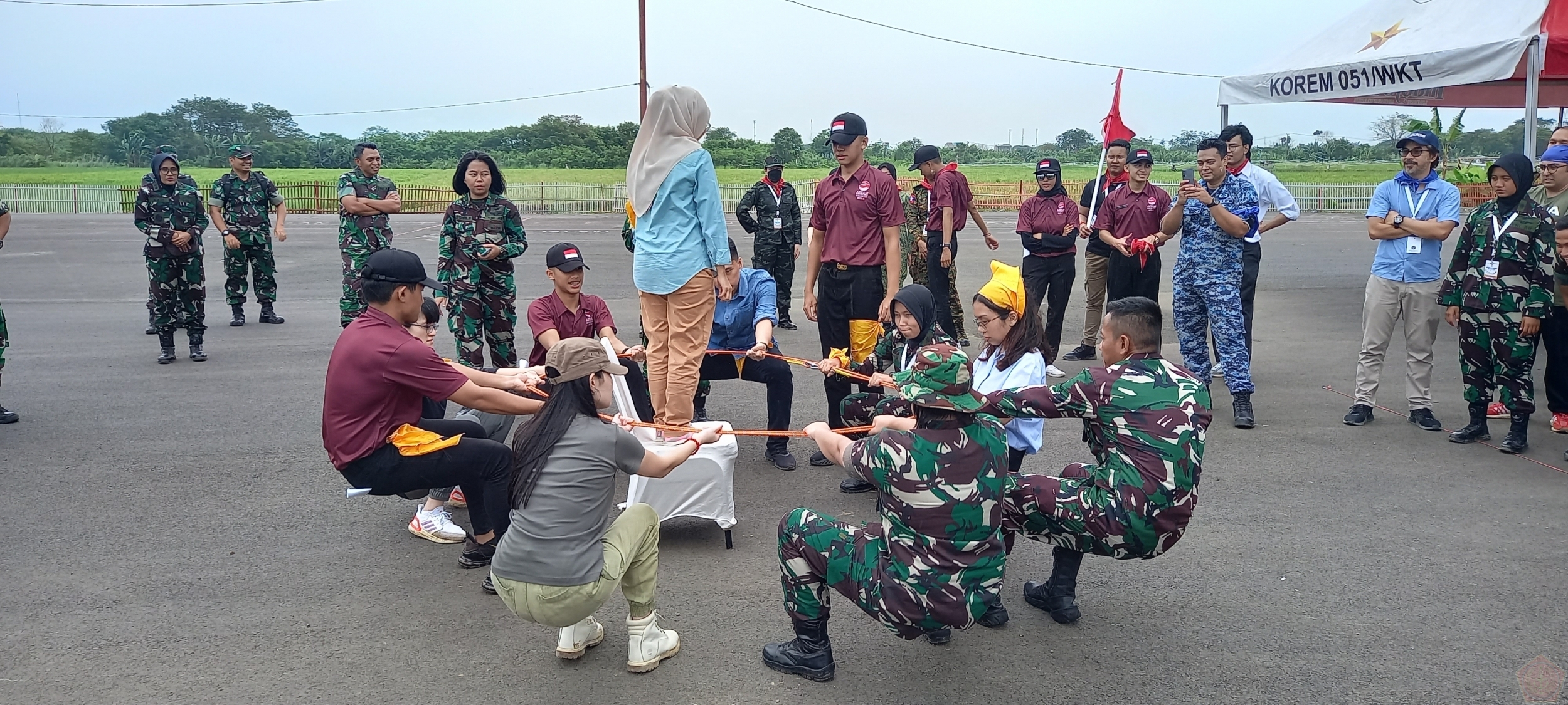 Pusat Psikologi TNI Laksanakan Kegiatan Team Building kepada ADIP